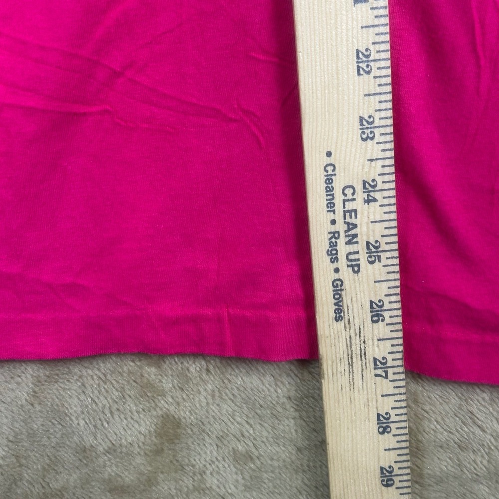 Vintage 1990 Jackson Hole WY Wildflower Graphic Tee Single Stitch Hot Pink Large - Picture 4 of 10